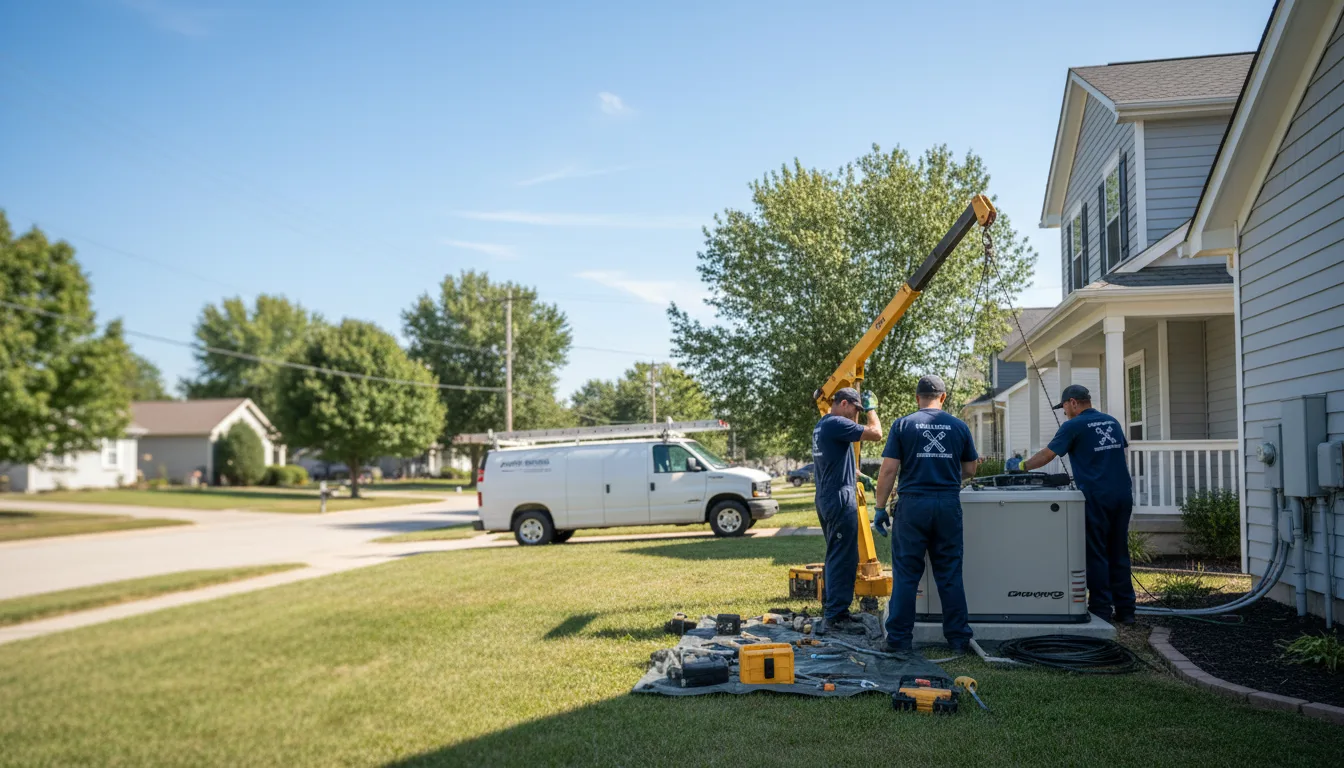 Generator Installation in Sherrodsville, OH near me